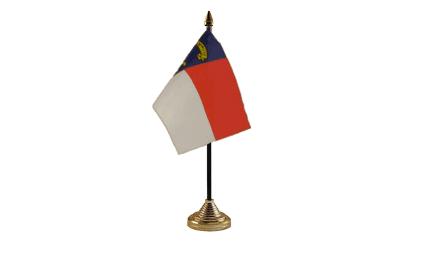 North Carolina Table Flags